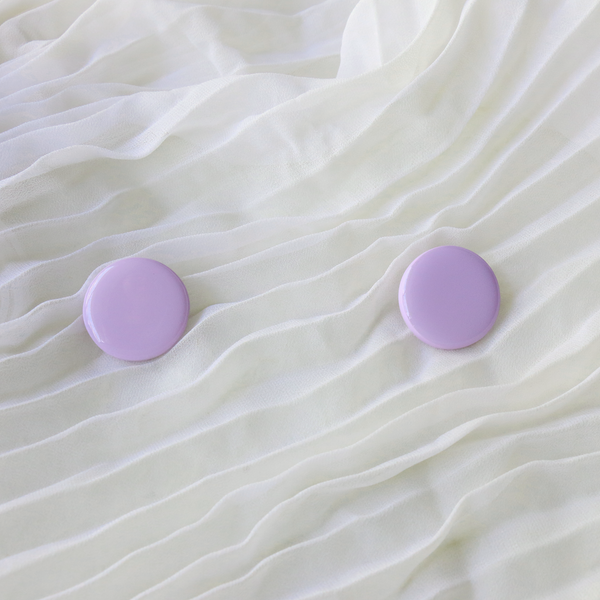 Baesic Large Round Studs - The Style Salad