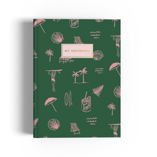 Beach Please Notebook - The Style Salad