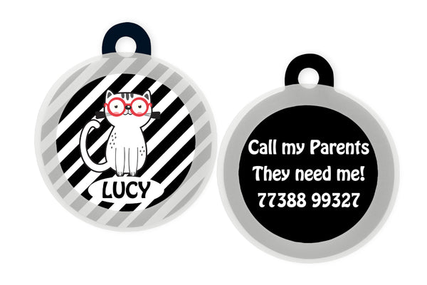 Cat Pet Id Tags: Personalised - The Style Salad