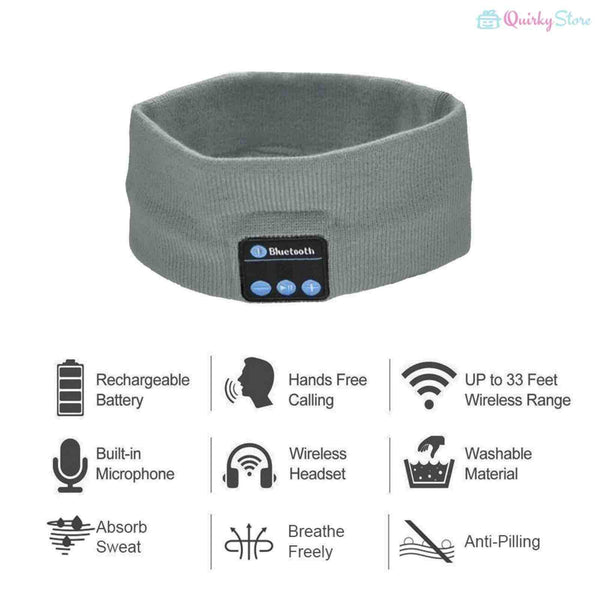 Bluetooth Music Head Band - The Style Salad