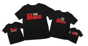 Boss Family T-shirt Personalised - The Style Salad