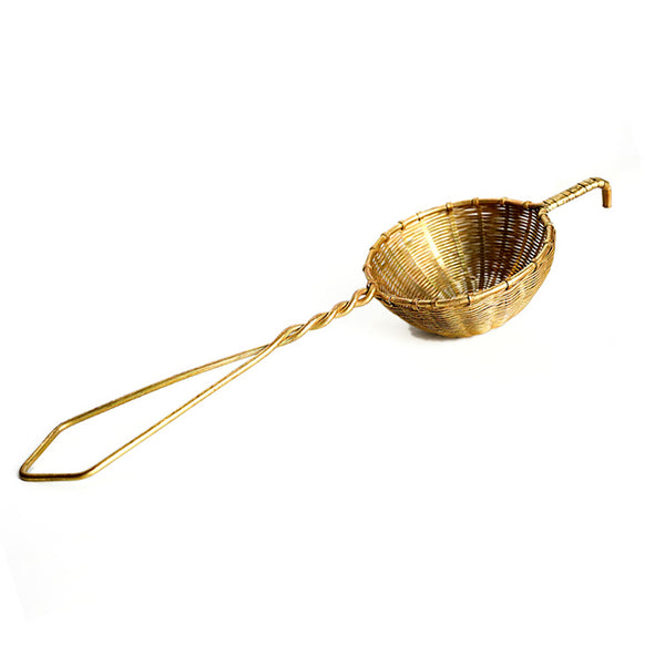 Brass Tea Strainer - The Style Salad
