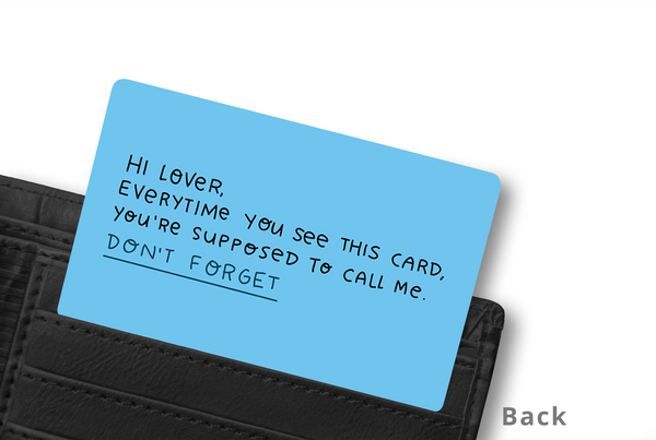 Wallet Cards - the style salad
