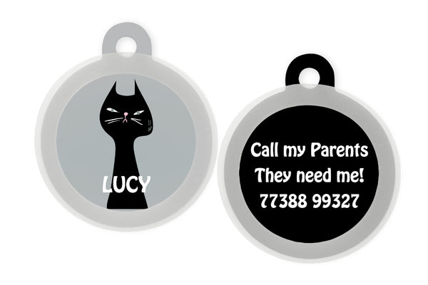 Cat Pet Id Tags: Personalised - The Style Salad