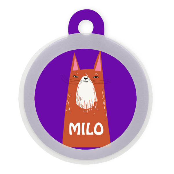 Cat Pet Id Tags: Personalised - The Style Salad