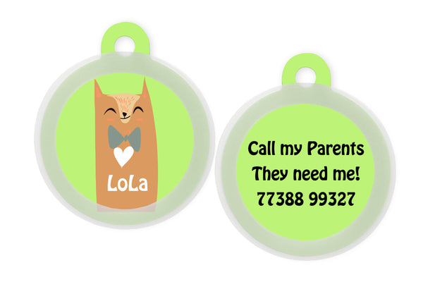 Cat Pet Id Tags: Personalised - The Style Salad