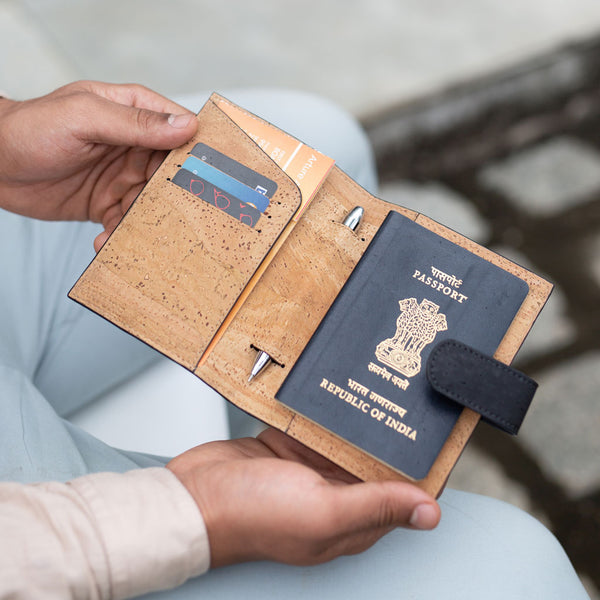 Cedar Passport Sleeve - The Style Salad