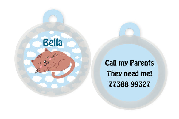 Cat Pet Id Tags: Personalised - The Style Salad