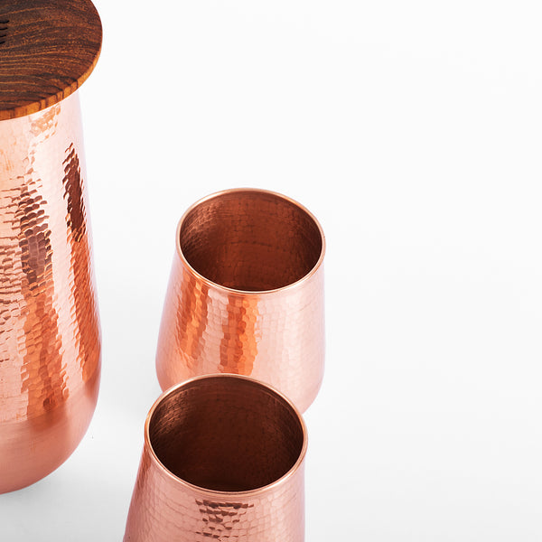 Copper Water Glasses - The Style Salad