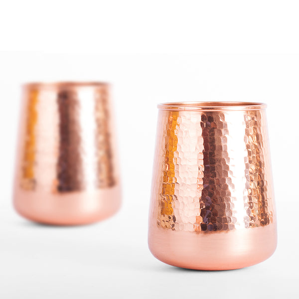 Copper Water Glasses - The Style Salad