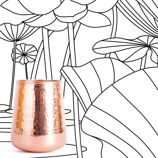 Copper Water Glasses - The Style Salad