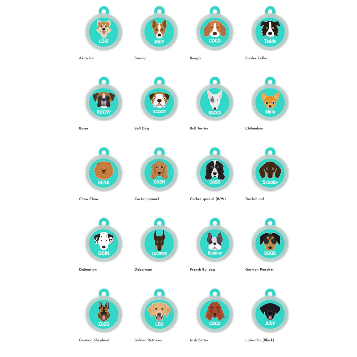 Dog Pet ID Tags