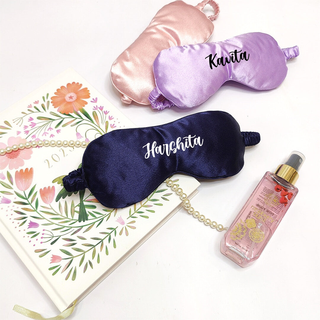 Satin Eye Mask Personalised
