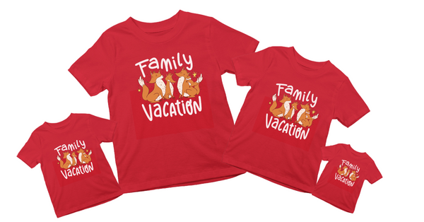 Family Vacation T-shirt - The Style Salad