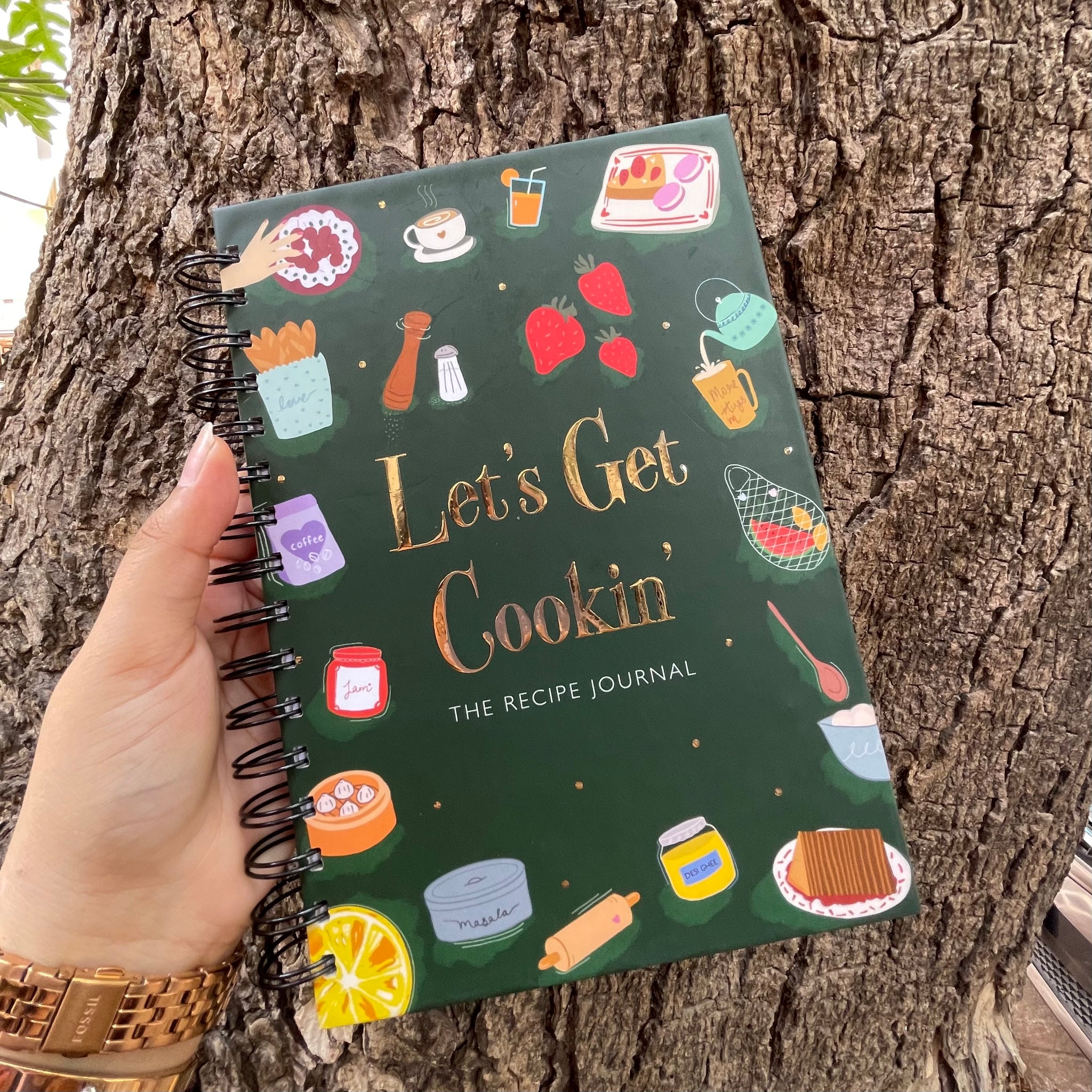 Let's Get Cookin Recipe Journal - The Style Salad