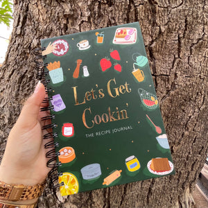 Let's Get Cookin Recipe Journal - The Style Salad