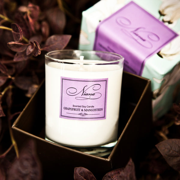 Grapefruit & Mangosteen Candle - The Style Salad