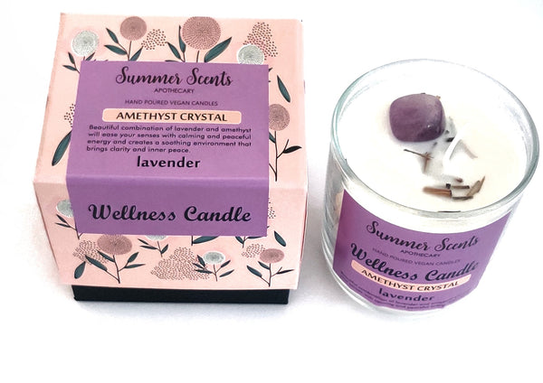 Wellness Crystal Candles - The Style Salad