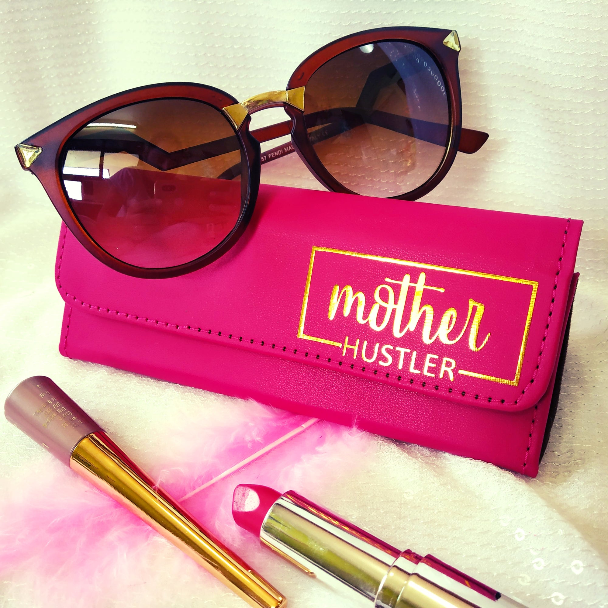 Mother Hustler Glasses Case