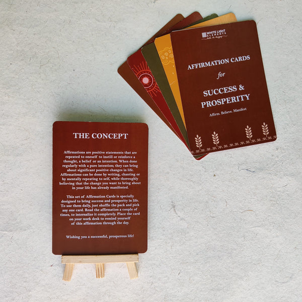 Success & Prosperity Affirmation Cards