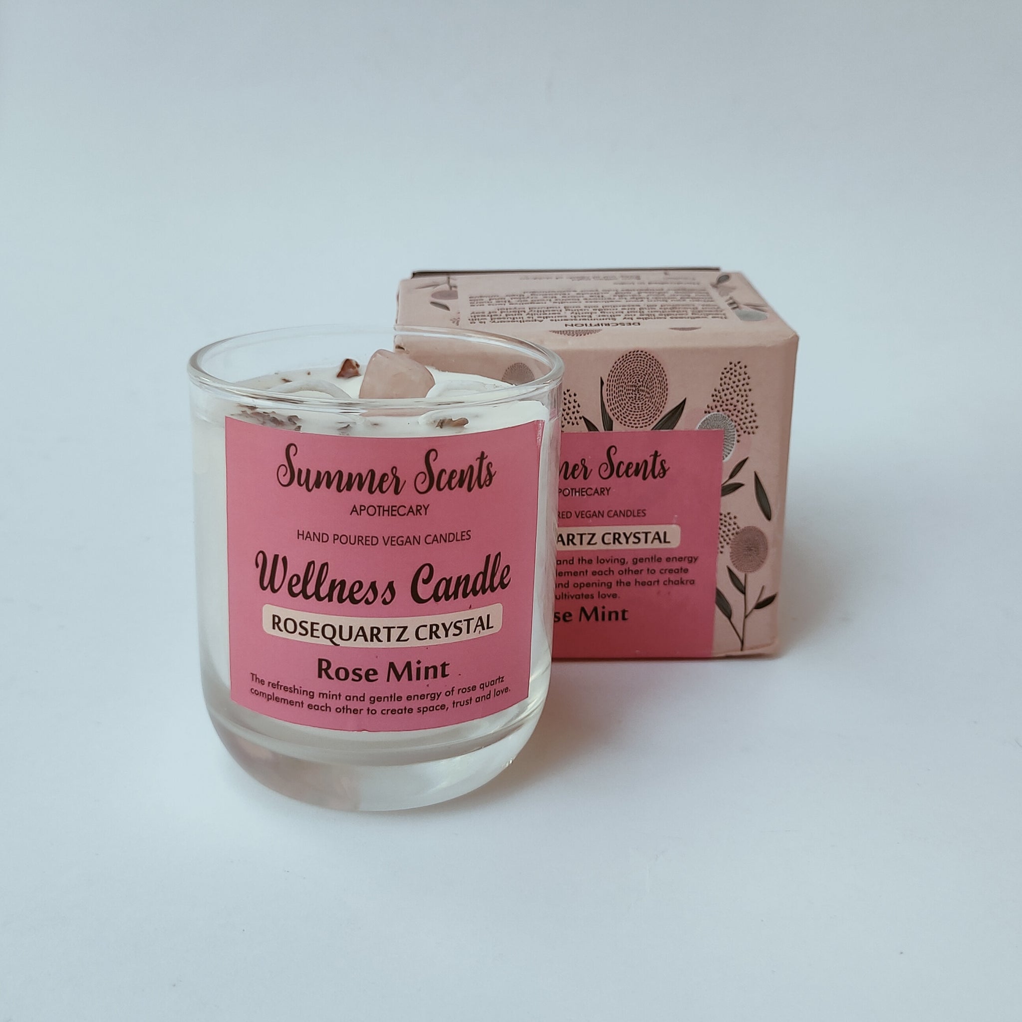 Wellness Candle RoseMint - The Style Salad
