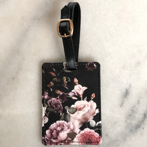 Faux Leather Luggage Tags - The Style Salad