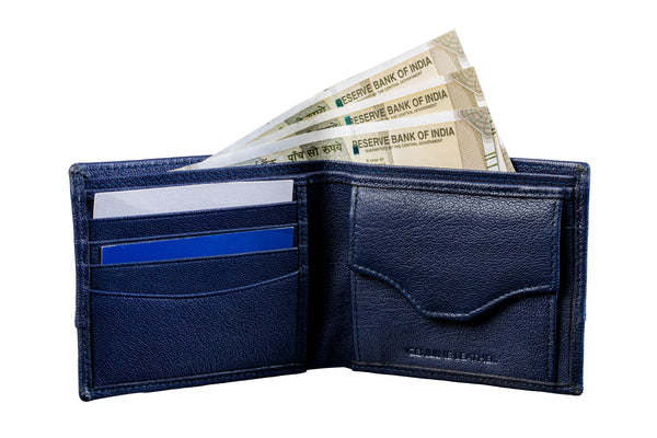 Coin Wallet - Navy Blue - The Style Salad