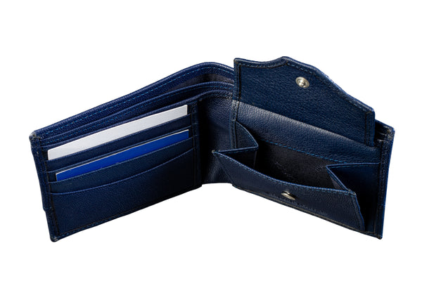 Coin Wallet - Navy Blue - The Style Salad