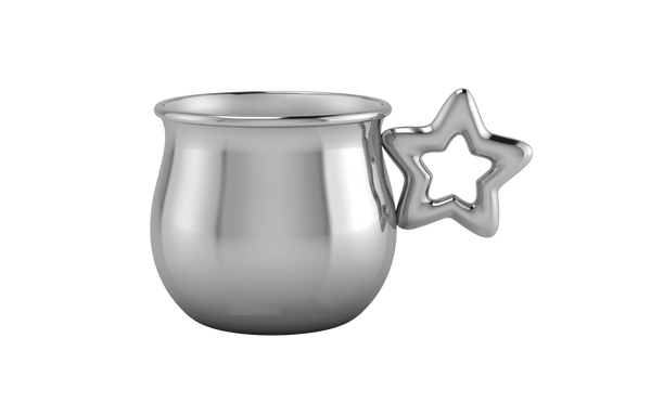 Silver Plated Star Baby Cup - The Style Salad