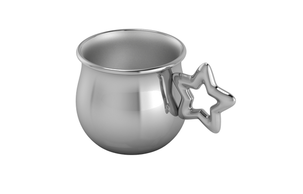 Silver Plated Star Baby Cup - The Style Salad