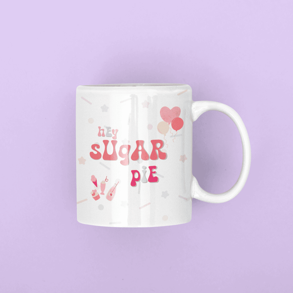 Hey Sugar Pie Mug Personalised - the style salad 