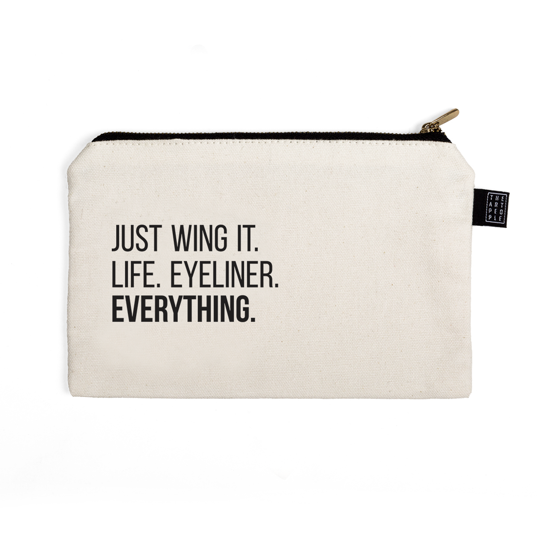 Just Wing it Canvas Pouch - The Style Salad
