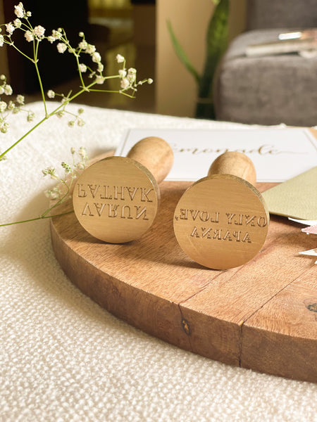 Wax Seal Stamp Personalized - The Style Salad