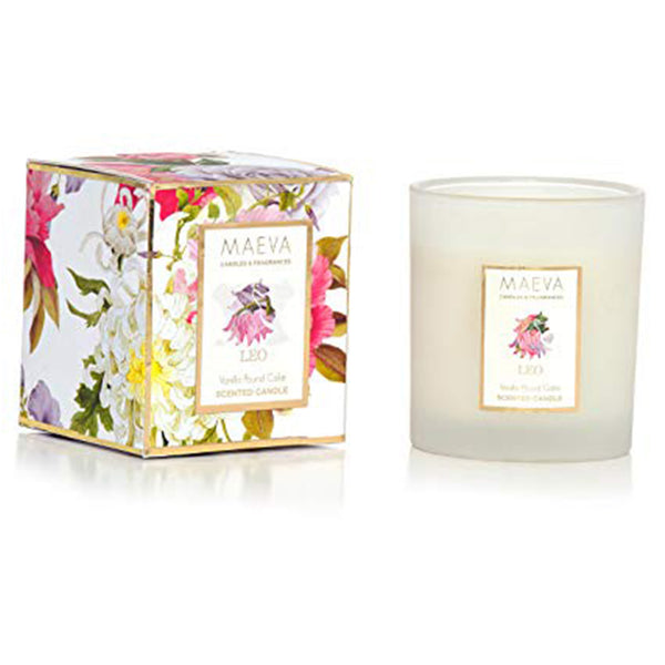 Zodiac Frosted Glass Candle - The Style Salad