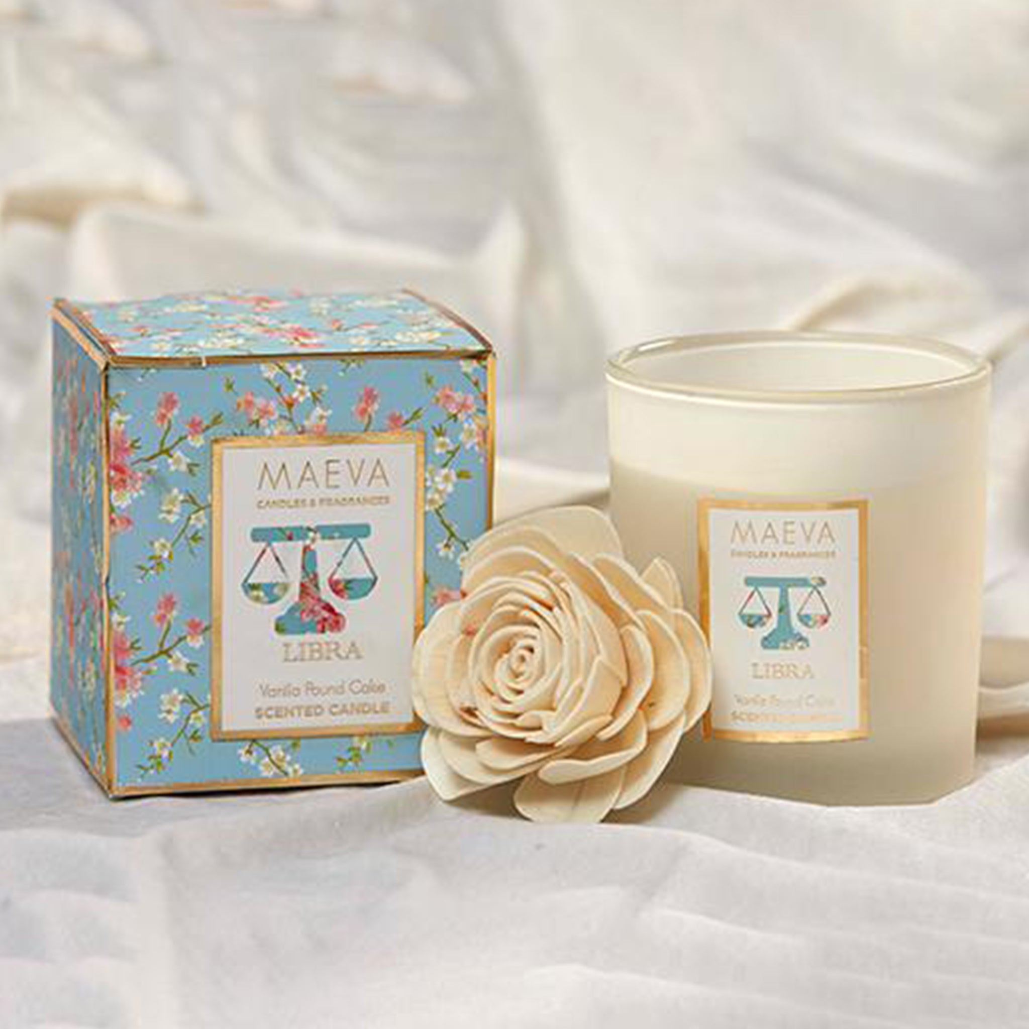 Zodiac Frosted Glass Candle - The Style Salad