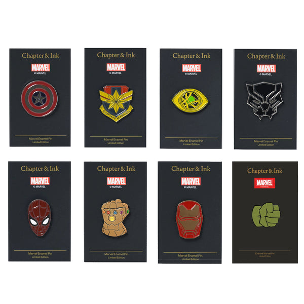 Marvel Endgame Enamel Pins - The Style Salad