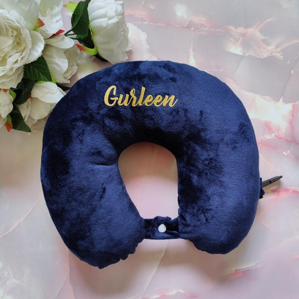 Buy Personalised Travel Pillow Online