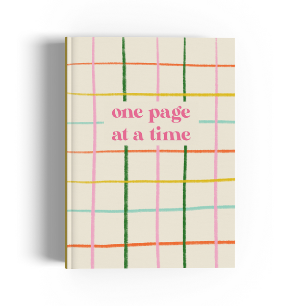 One Page at a Time Notebook - The Style Salad