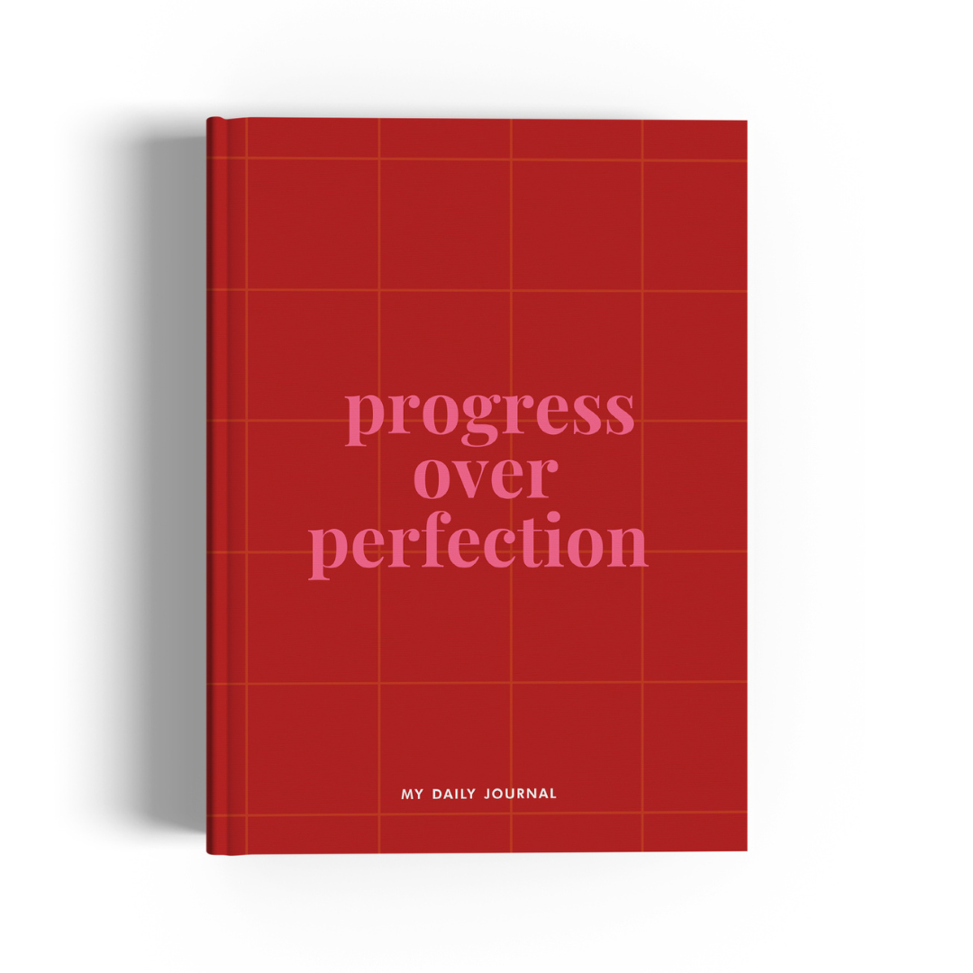 Progress Over Perfection Notebook - The Style Salad