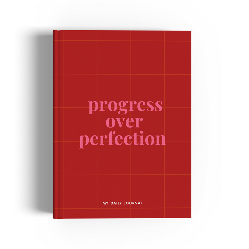 Progress Over Perfection Notebook