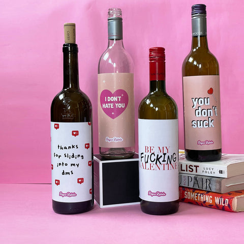 Sassy Wine Bottle Stickers - The Style Salad