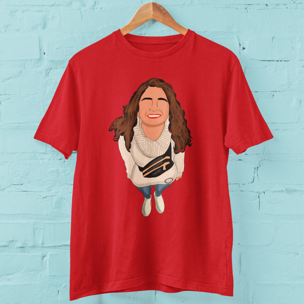 Blank Face Illustration T - Shirt Personalised -The Style Salad