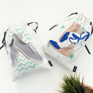 Crazy Duo Shoe Bags - The Style Salad
