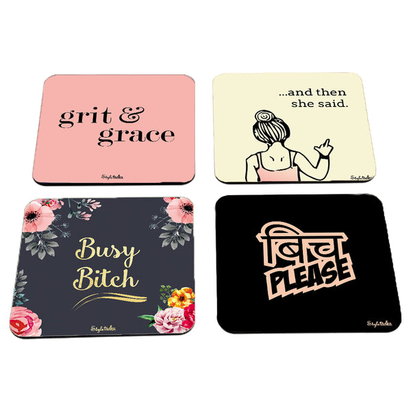 Boss Girl Coasters - The Style Salad