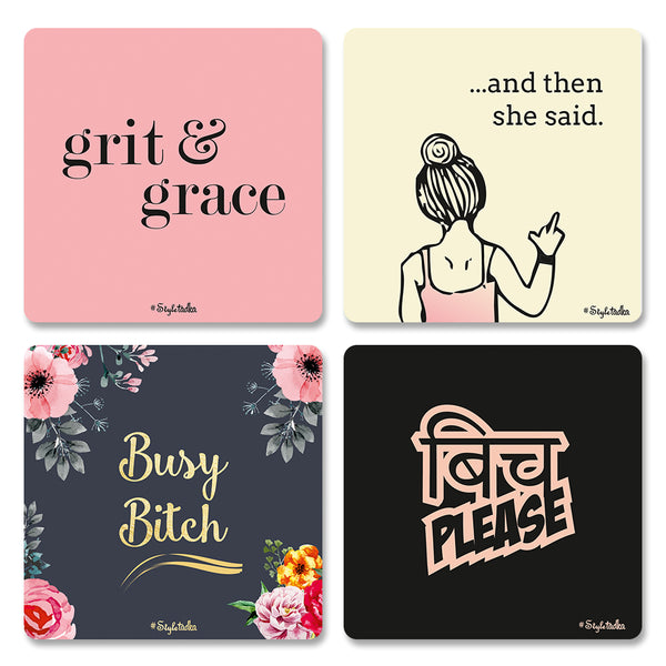 Boss Girl Coasters - The Style Salad