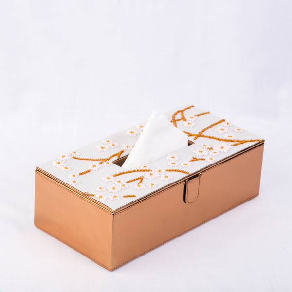Embellished Tissue Box - The Style Salad