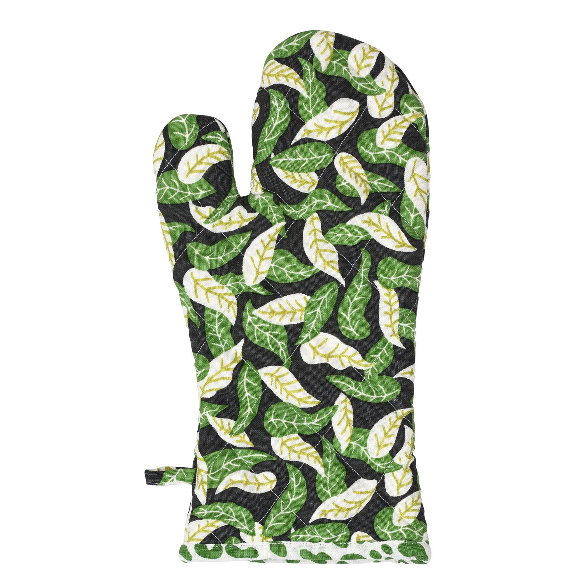 Shaken Leaves Oven Glove