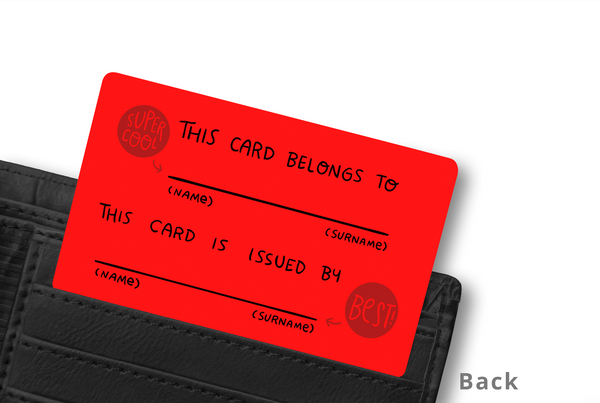 Wallet Cards - the style salad