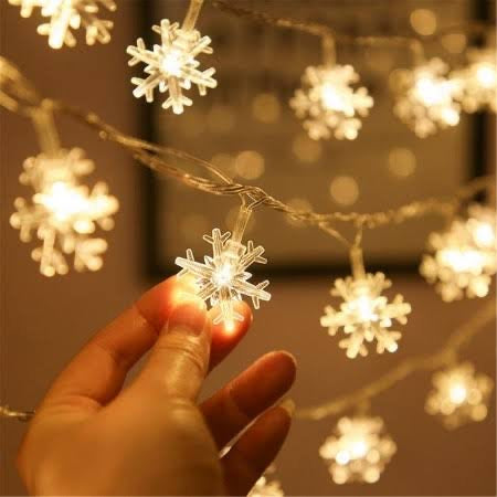 Snowflake String Light - the style salad