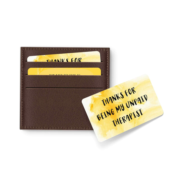 Wallet Cards - The Style Salad